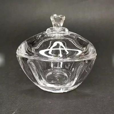 قندان بلور مدل ونا،قندان شیشه ای،ابعاد 12×12