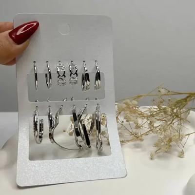 گوشواره پکی سیلور کد 04