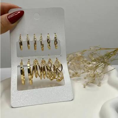 گوشواره پکی طلایی کد 07