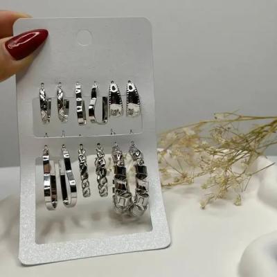 گوشواره پکی سیلور کد 011