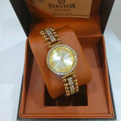 ساعت مچی زنانه دستبندی SVESTON سویستون مدل SV-6323L ژاپن