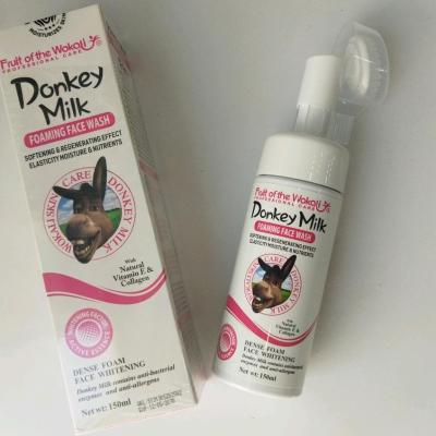 فوم شستشو شیر الاغ صورتی ( عمده)