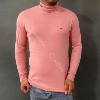 یقه اسکی کشی مردانه رنگ کالباسی کد 137