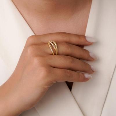 انگشتر زنانه ژوپینگ (پک 3عددی)