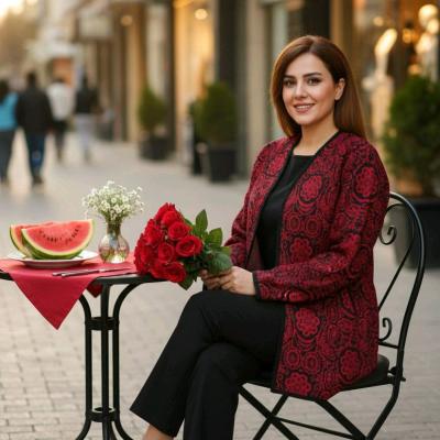 کت زنانه کت یلدایی زنانه کت تافته