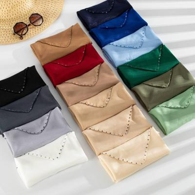 روسری حریر دورپولک