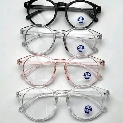 عینک بلوکات گرد رنگ طوسی شفاف