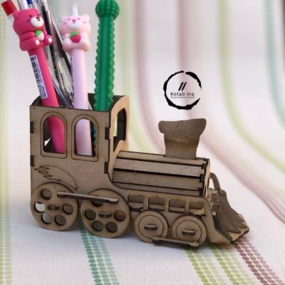 پازل چوبی سه بعدی قطار جاقلمی