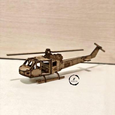 پازل چوبی سه بعدی هلی کوپتر