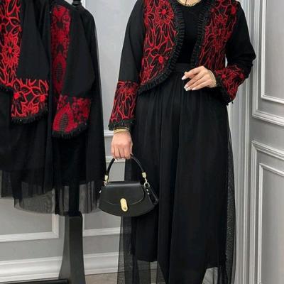 ست کت دامن یلدایی گلبرگ