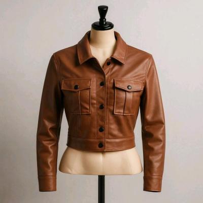 کت تک چرم زنانه