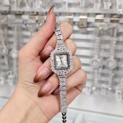 ساعت نقره جواهری شیک