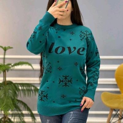 بلوز بافت love کد 50604