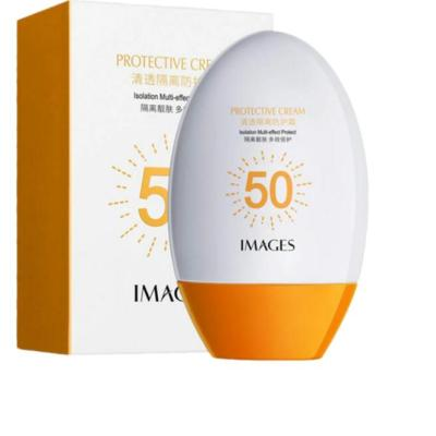 کرم ضد آفتاب بدون رنگ ایمجز SPF 50 مدل Protective مناسب انواع پوست