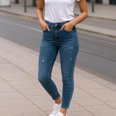 شلوار جین اسکینی زنانه قد 90 ، ارسال رایگان ، سایزبندی ، جین اصلی