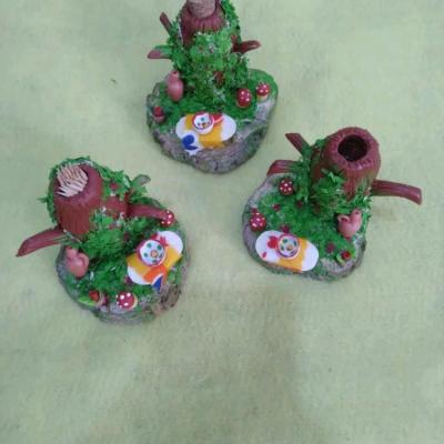 ظرف خلال دندان مینیاتوری، ظرف دست‌ساز، جای خلال دندان ،تزیینی