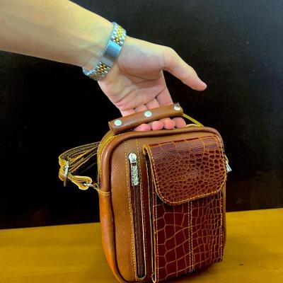 کیف دوشی و دستی چرم طبیعی