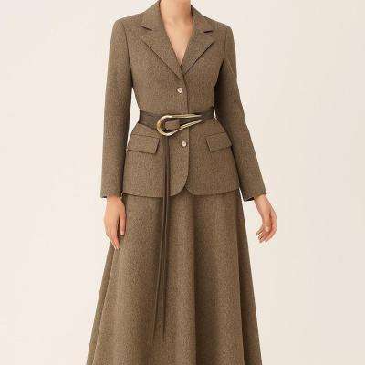 ست کت و دامن جناغی اروس