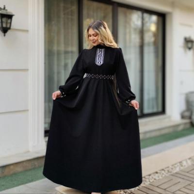 پیراهن زنانه کرپ مدل سیمین