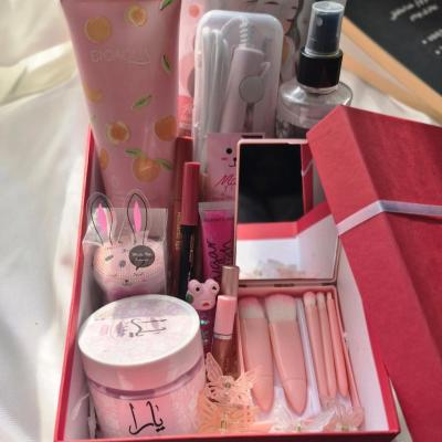 باکس هدیه ارسال رایگان دخترانه صورتی-158692