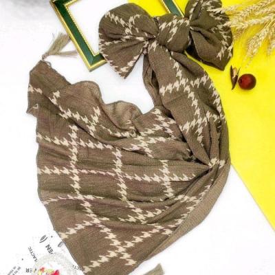 شال زنانه برشکا ضد چروک قواره بلند (ارسال رایگان) عبیرشاپ