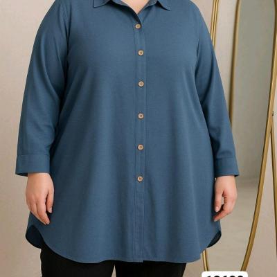 مانتو اسپرت زنانه ابروبادی سایز بزرگ-154469