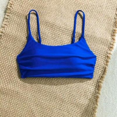 مایو زنانه دو تیکه کاپدار شورت گت دار