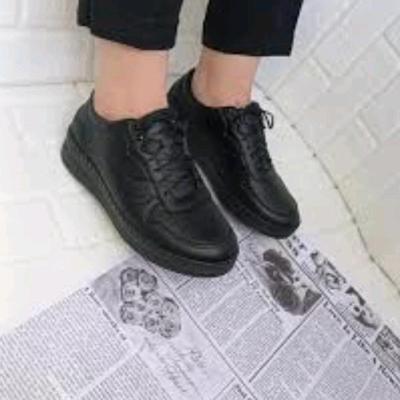 کفش طبی سایز بزرگ زنانه papiya با کفی طبی و پد خارپاشنه