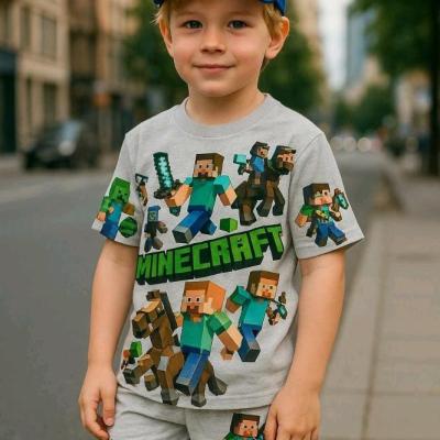 تیشرت شلوارک ملانژ لاکرا ماینکرافت-153598