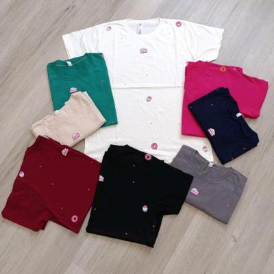 تیشرت دونات رنگی رنگی