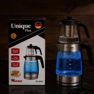 چای‌ساز یونیک پلاس مدل 2036 چایسازUnique Plus مدل UP-2036 هزینه ارسال پس کرایه بامشتریe
