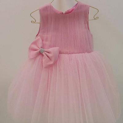 پیراهن پرنسسی دخترانه مدل پاپیون