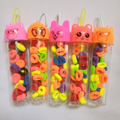 کش مو دخترانه حوله ای استوانه ای