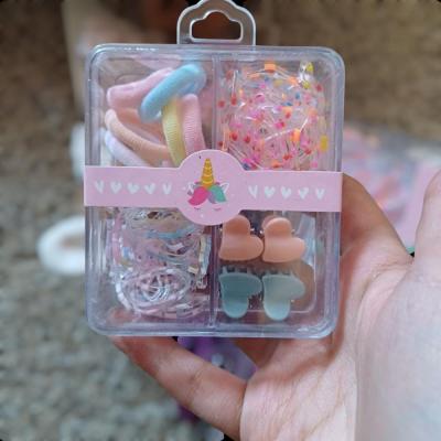 پک کش مو و کلیپس و کش چهل گیس دخترانه