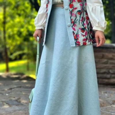 دامن حین نیم کلوش زندیه