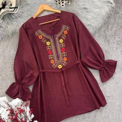 تونیک مانتویی فری سایز 40تا50