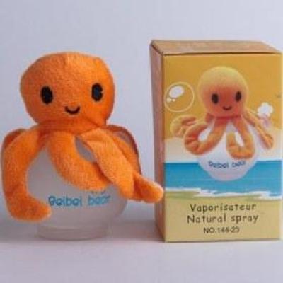 عطر عروسکی Beibei Bear مدل اختاپوس نارنجی کد 23-144