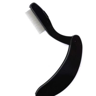 شانه فلزی مژه و ابرو