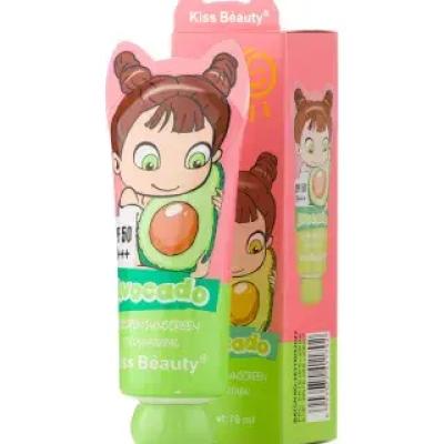 ضد آفتاب کودک آووکادو کیس بیوتی KISSBEAUTY