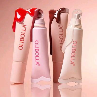 رژ خیس مایع کریستالی تیوپی دو کاره اولی بولا کد L