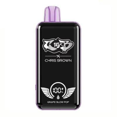 پاد 15000 پاف / با طعم آبنبات چوبی انگور / برند کریس براون / باکیفیت