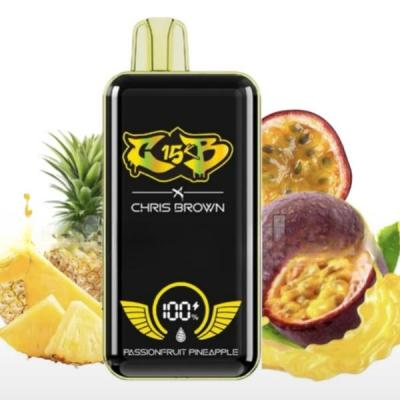 پاد 15000 پاف / با طعم پشن فروت آناناس / برند کریس براون / باکیفیت