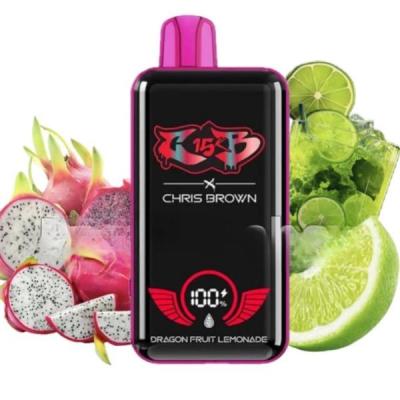 پاد 15000 پاف / با طعم دراگون لیمو / برند کریس براون / باکیفیت