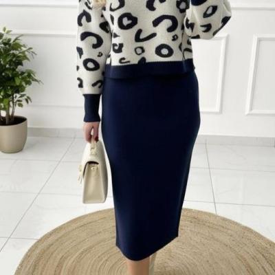 بلوز دامن بافت آماندا