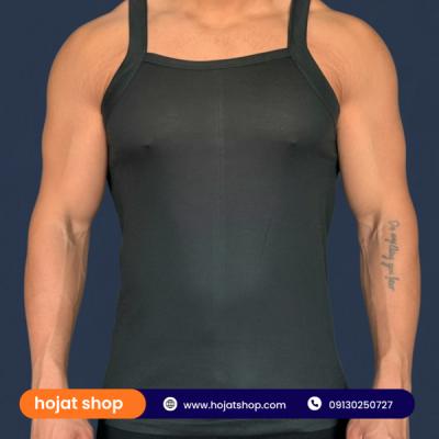 زیرپوش خشتی مردانه مشکی جین 12 عددی