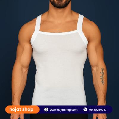 زیرپوش خشتی مردانه سفید جین 12 عددی