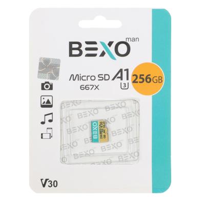 BEXO Extra 667X microSDXC A1 V30 UHS-I U3-256GB